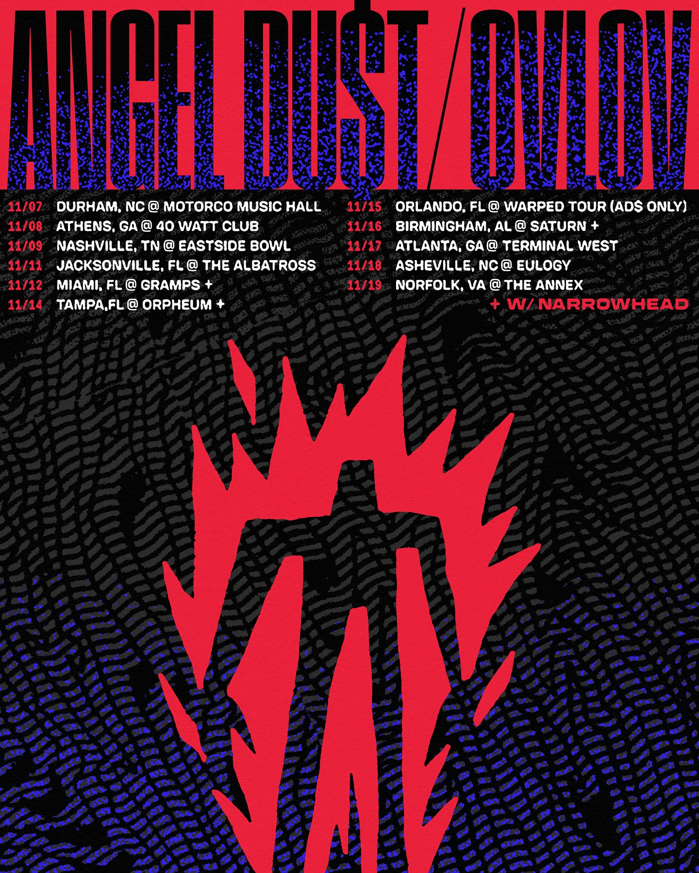Ovlov Tour Poster 2025